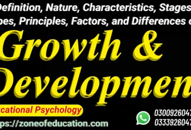 Growth and development refer to the physical, cognitive, emotional, and social changes that occur throughout an individual's lifespan.