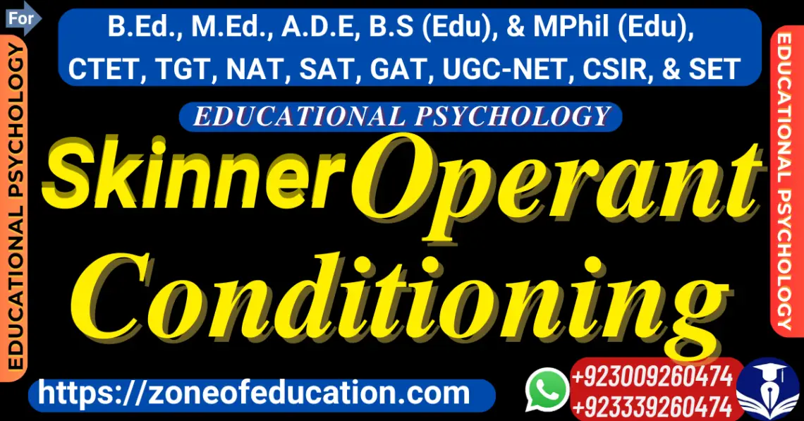 Skinner's Operant Conditioning Theory: Behavior Modification through Reinforcement and Punishment