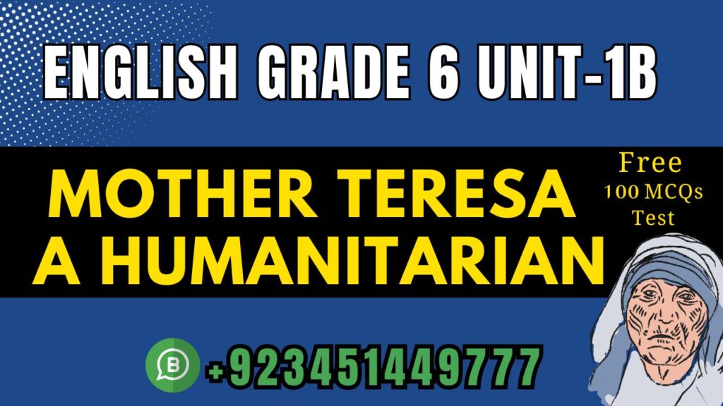 Mother Teresa a Humanitarian
